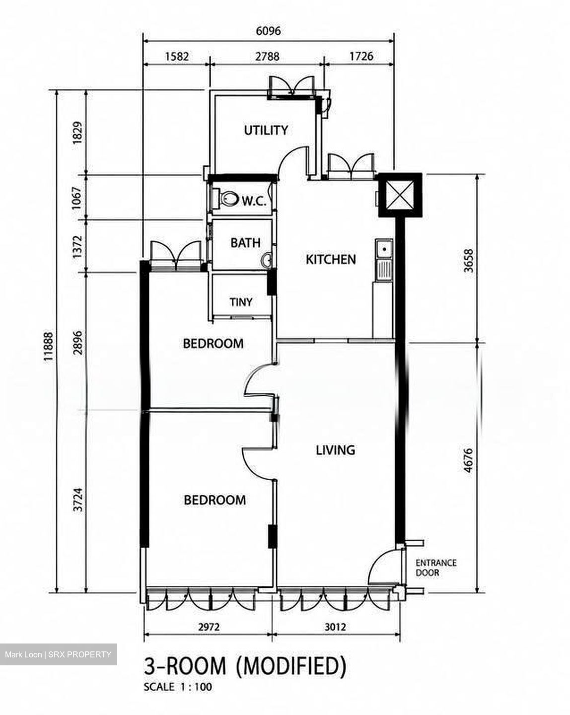 Blk 2 Brickworks Estate (Bukit Merah), HDB 3 Rooms #639898591